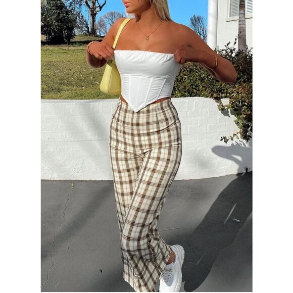 Princess Polly Euros Pant Size 2 - Picture 2 of 7